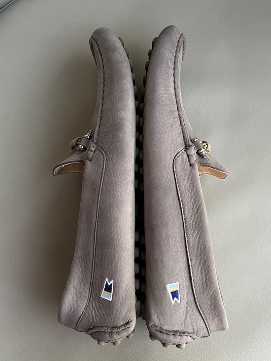 Riomar The Hemingway Deck Driver Grey Suede Leather Loafers Men’s US 15 EUR 49 main image 5